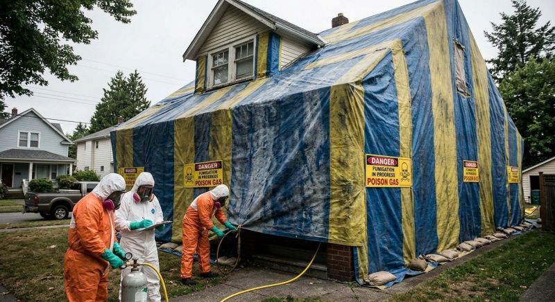 Tent Fumigation in Davis County, UT